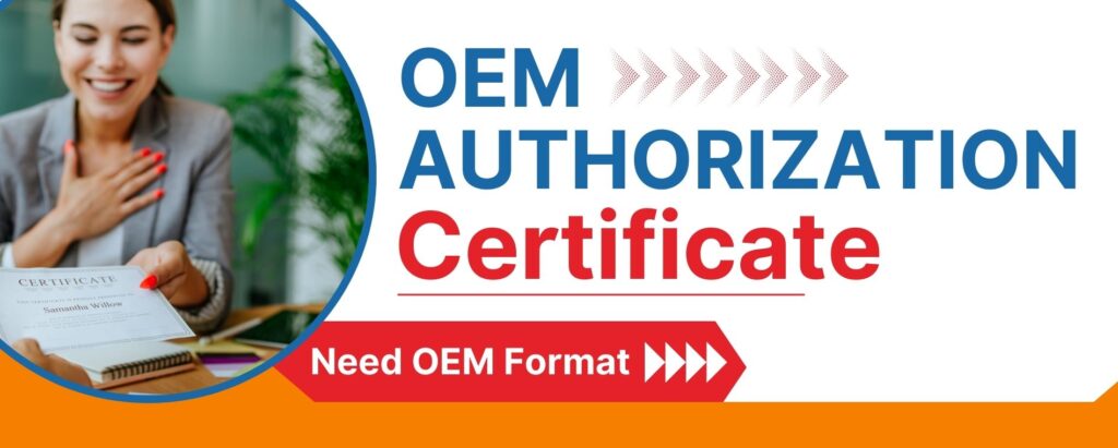 Oem Authorization Certificate