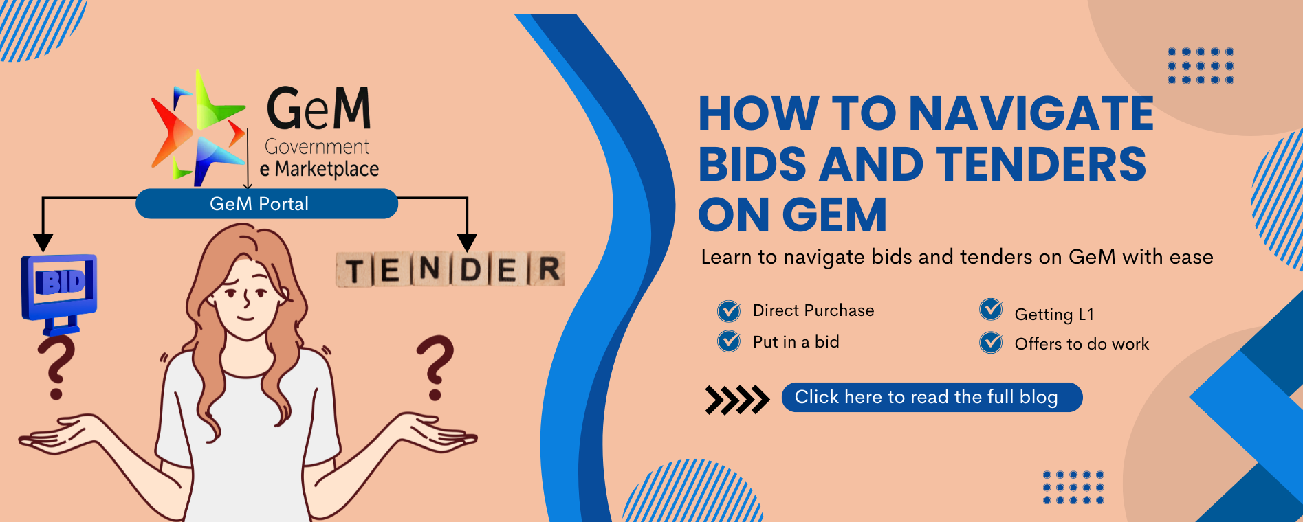 How to Navigate Bids and Tenders on GeM