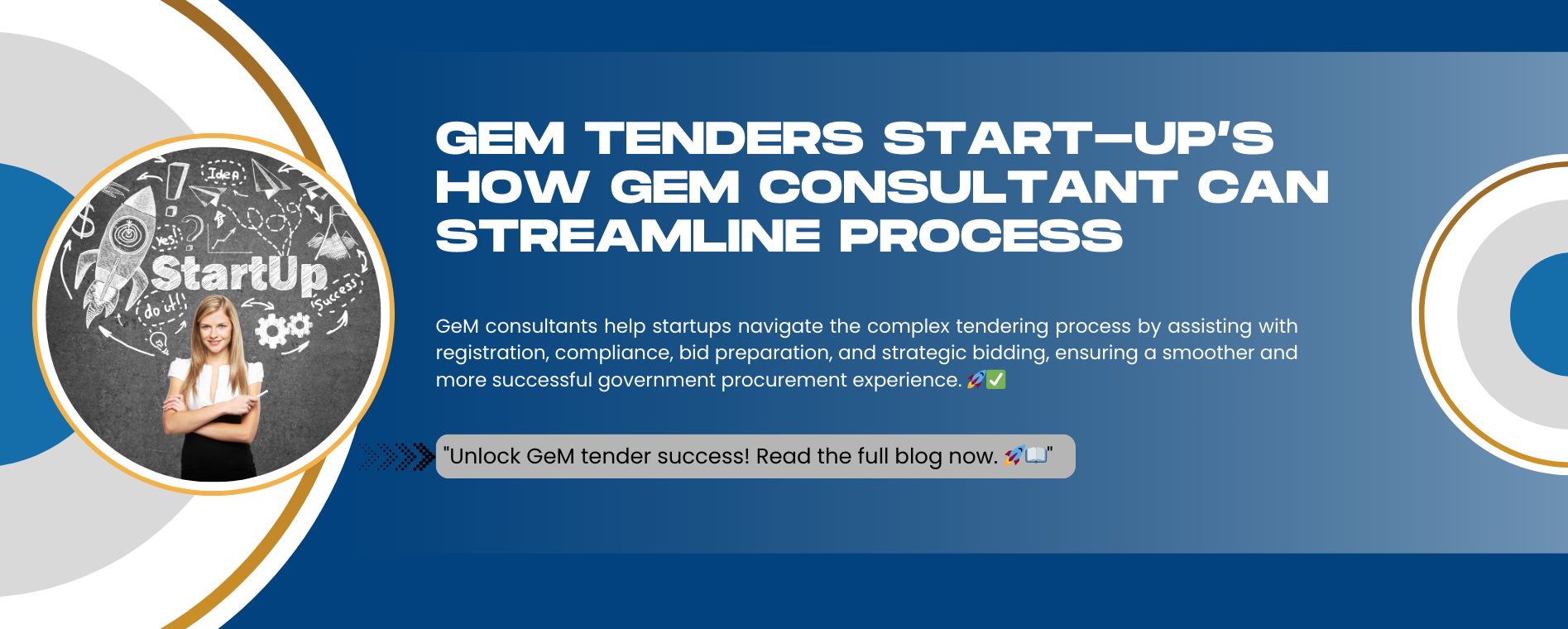 Gem tenders start-up’s how gem consultant can streamline process