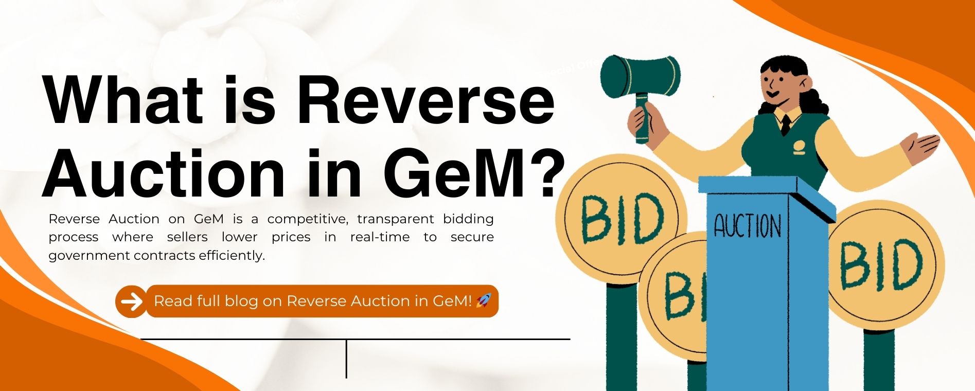 What is Reverse Auction in Gem?