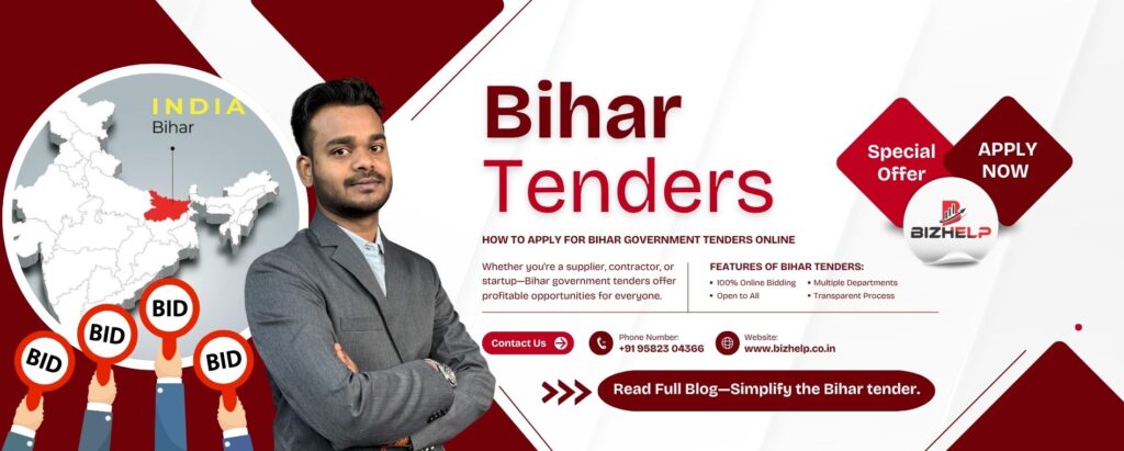 How to Apply for Bihar Government Tenders Online